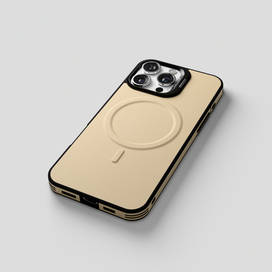 PrimoEdge – Dessert Luxe Leather design Magsafe case for iPhone 16 pro max