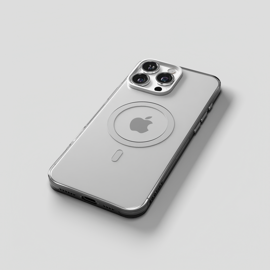Ironclad Aura – Clear MagSafe Transparent Shield Case for iPhone 16 pro max