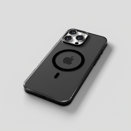 Ironclad Aura – Smoky MagSafe Transparent Shield Case for iPhone 16 pro max
