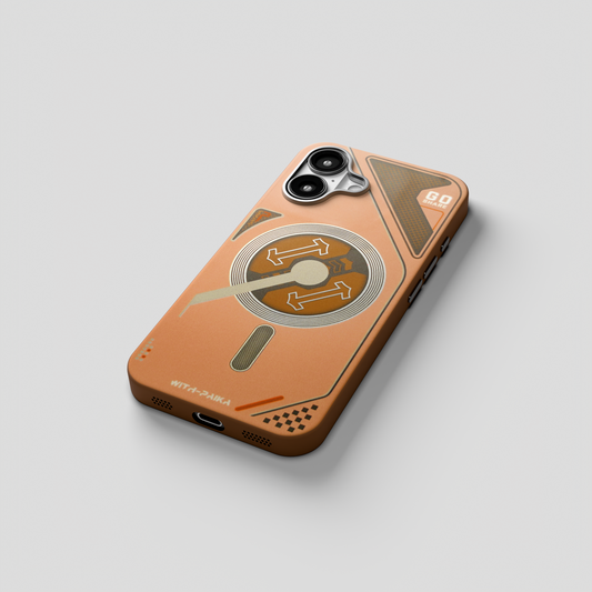 VectorEdge – Brown Modern Aesthetics Magsafe case for iPhone 16