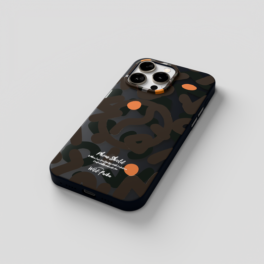 NeoWave – Unique Double layer 3D-Print Frosted MagSafe Case for iPhone 15 pro max