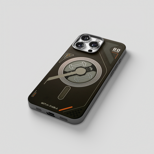 VectorEdge – Black Modern Aesthetics Magsafe case for iPhone 16 pro max