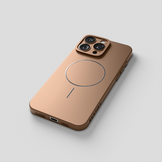 CamSafe – Dessert Minimal phone case with Kickstand & LensGuard for iPhone 16 pro max