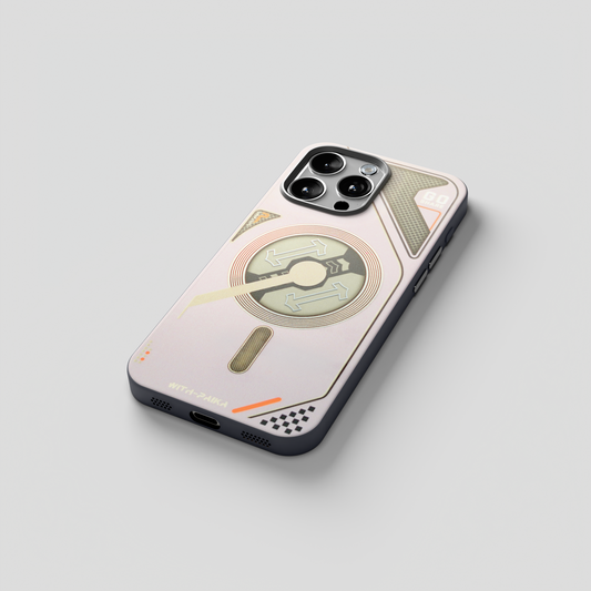 VectorEdge – Grey Modern Aesthetics Magsafe case for iPhone 15 pro