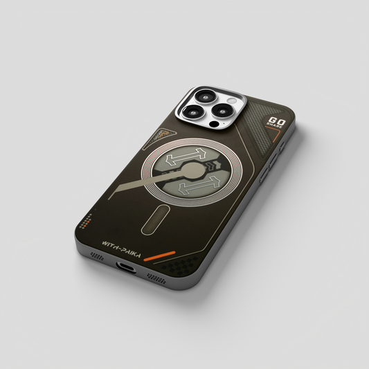 VectorEdge – Black Modern Magsafe case for iPhone 16 pro