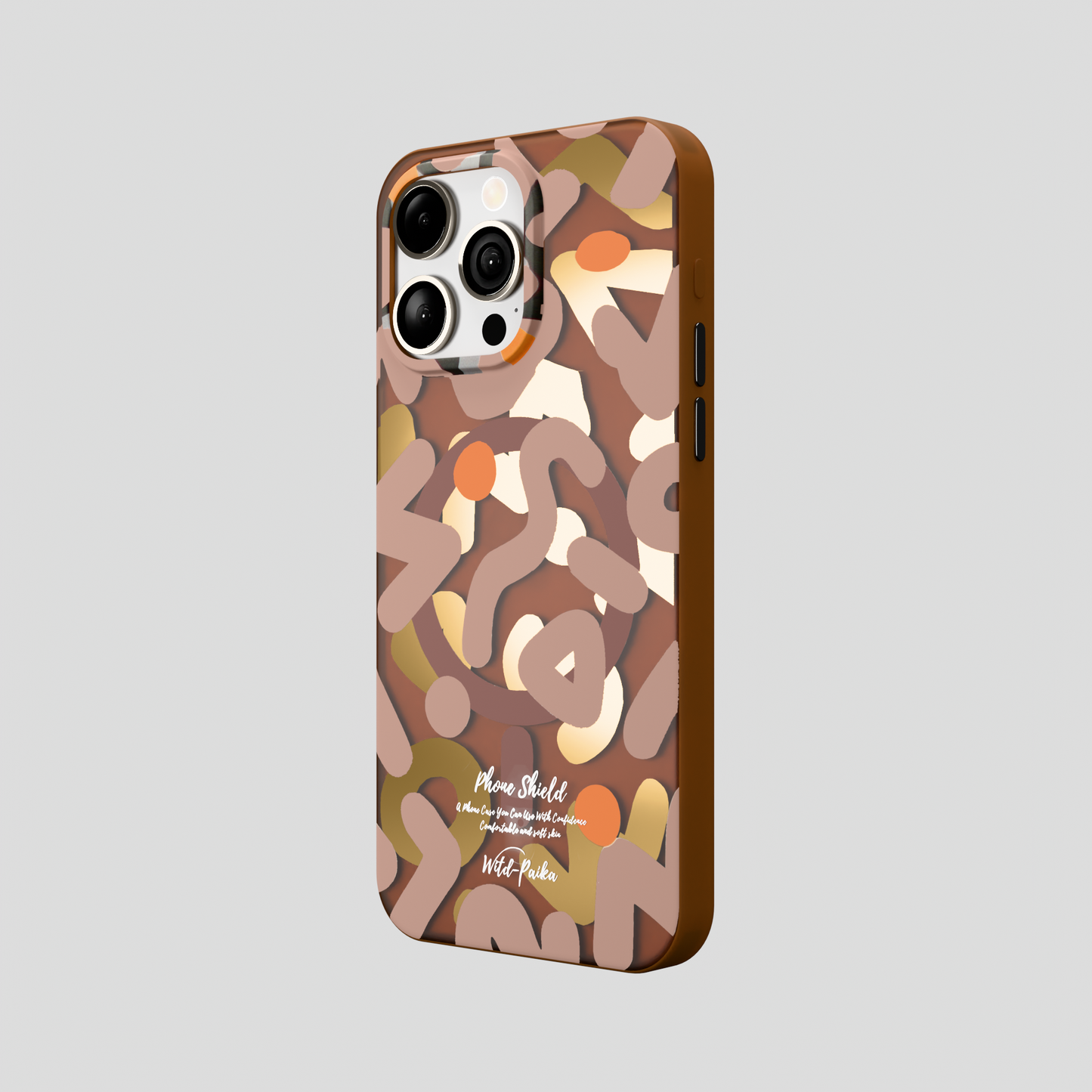 NeoWave – Unique Double layer 3D-Print Frosted MagSafe Case for iPhone 15 pro max