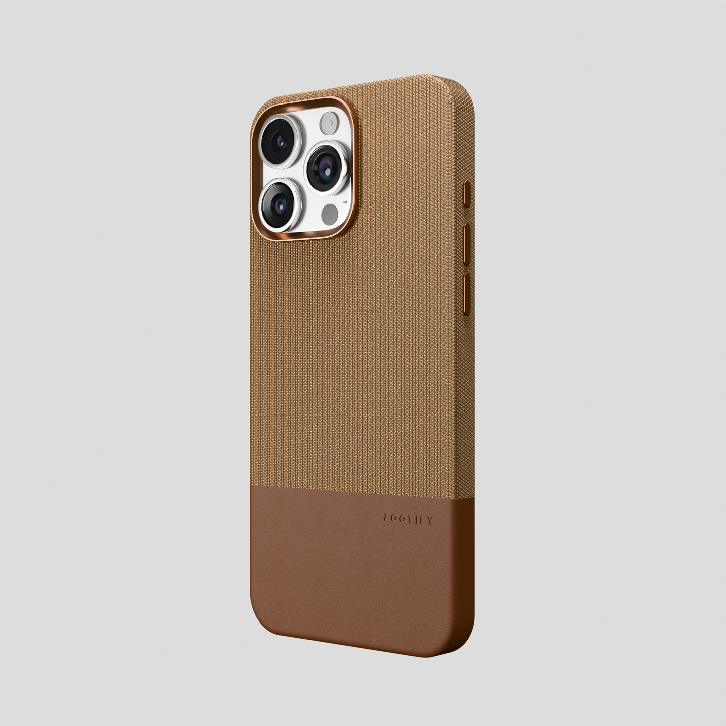 ForgeCraft – Dessert Vintage Leather Grip Case for iPhone 16 pro max