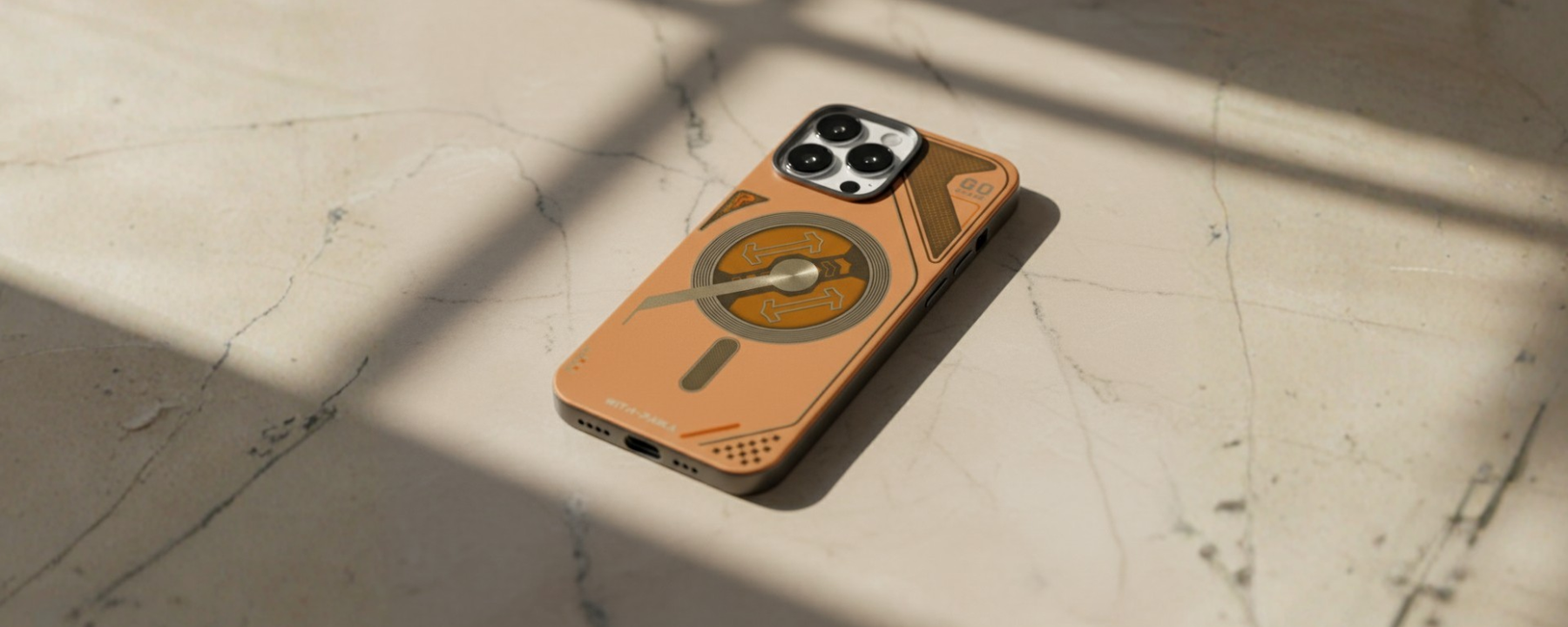 VectorEdge – Brown Modern Aesthetics MagSafe case for iPhone 16 pro max banner 3