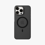 Ironclad Aura – Smokey Grey MagSafe Transparent Shield Case for iPhone 15 pro max