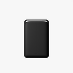 MagSafe Wallet – Black Premium Leatherite Slim Card Holder with Stand