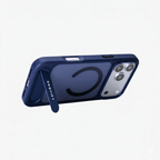 Frostand – Blue Frosted MagSafe Case Cover with Kickstand for iPhone 17 Pro Max