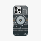 ArtiShell – Grey Detachable Layer Modular MagSafe Case for iPhone 16 pro