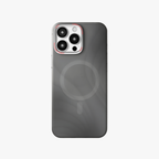MeteorGlow – Titanium Grey Unique Frosted Finish MagSafe Case for iPhone 16 pro