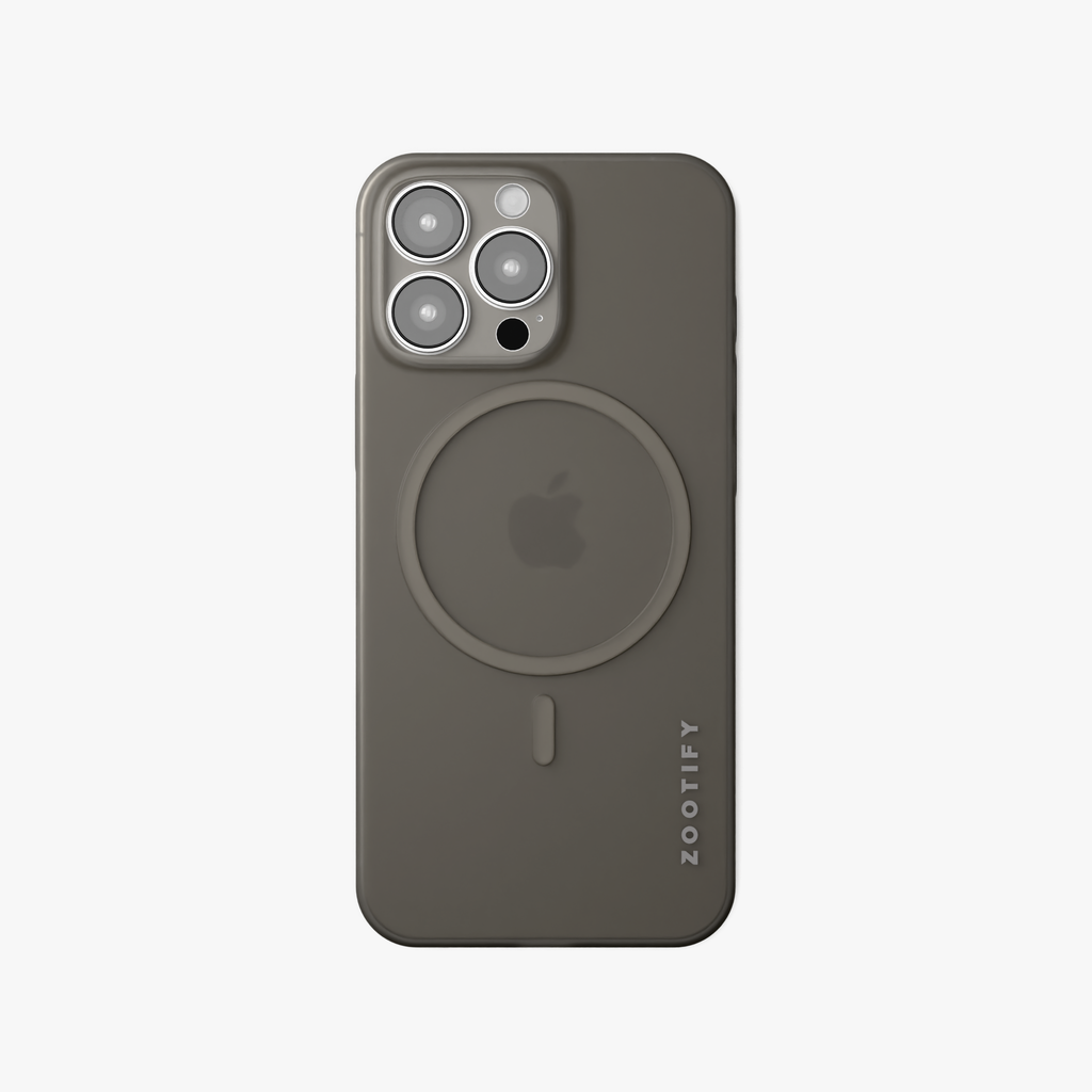 Textura – Grey PaperFeel MagSafe Case for iPhone 16 pro