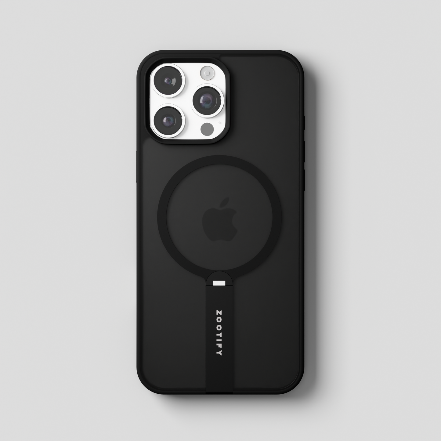 FroStand –  Black Matte MagSafe T-Stand Case for iPhone 16 pro max