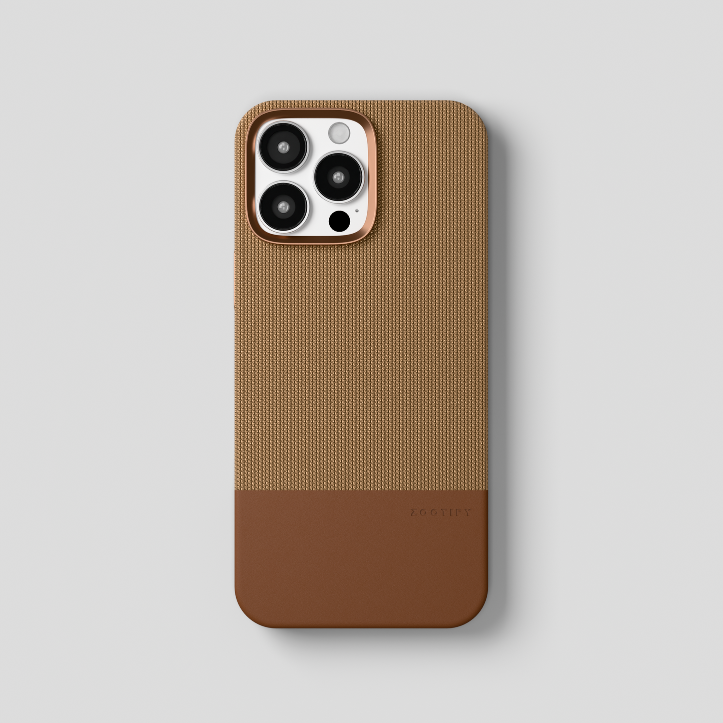 ForgeCraft – Dessert Vintage Leather Grip Case for iPhone 16 pro
