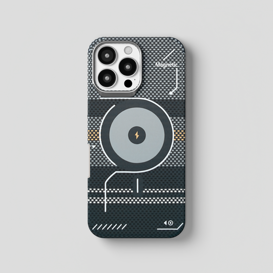 ArtiShell – Grey Detachable Layer Modular MagSafe Case for iPhone 16 pro