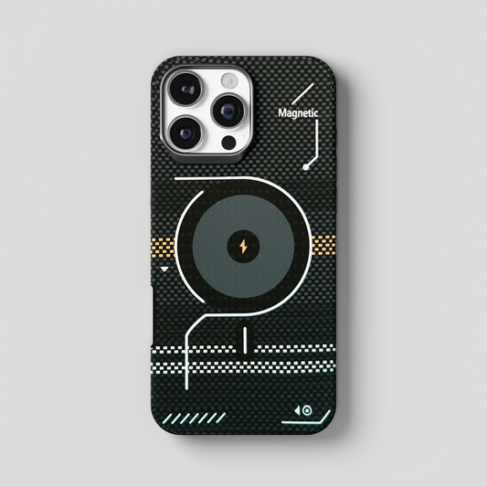 ArtiShell – Black Detachable Layer Modular MagSafe Case for IPhone 16 pro max