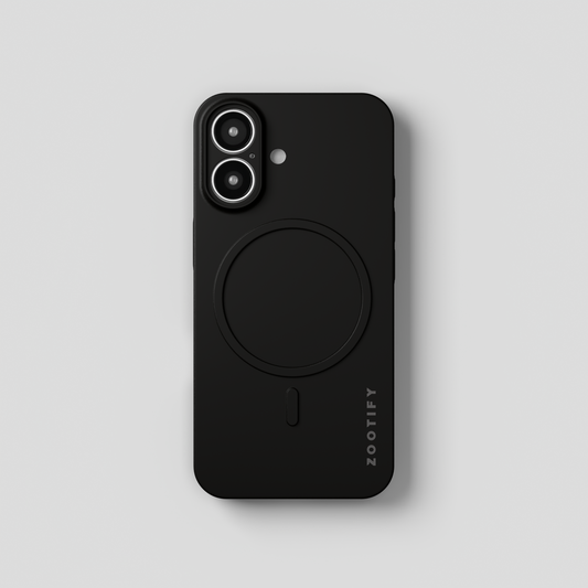 Textura – Black PaperFeel MagSafe Case for iPhone 16