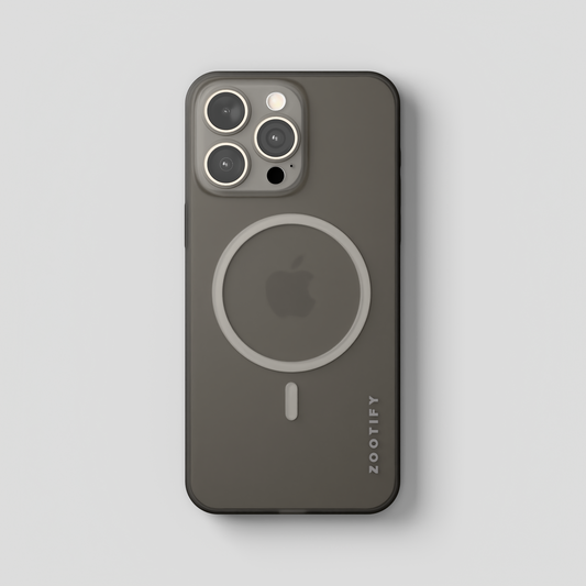 Textura – Grey PaperFeel MagSafe Case for iPhone 15 pro max