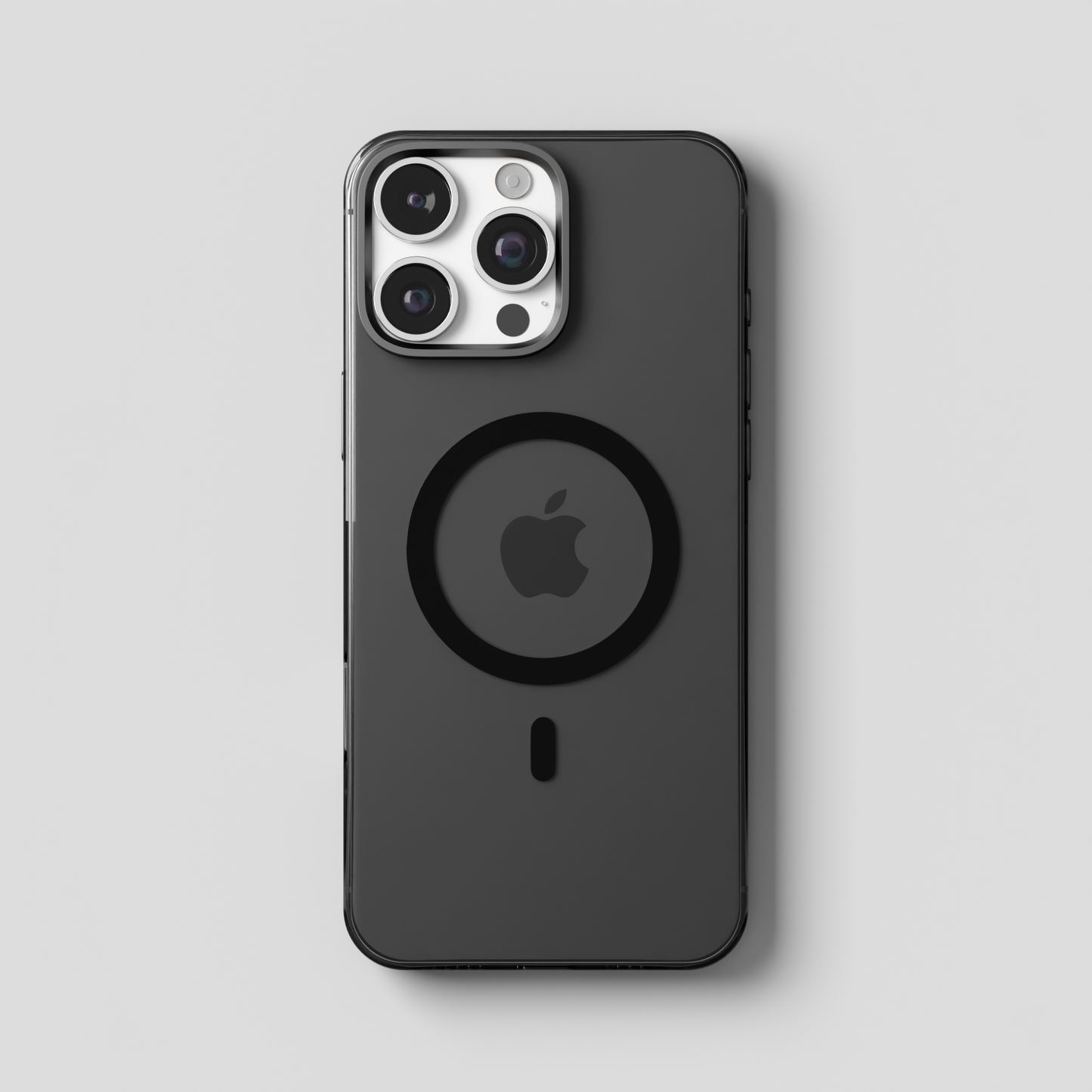 Ironclad Aura – Smoky MagSafe Transparent Shield Case for iPhone 16 pro max