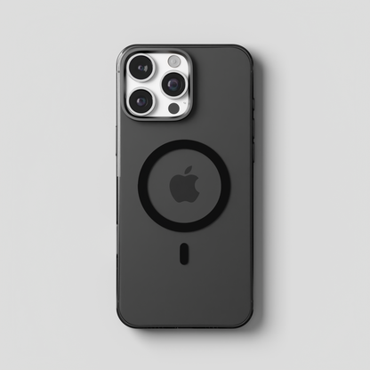 Ironclad Aura – Smoky MagSafe Transparent Shield Case for iPhone 16 pro max