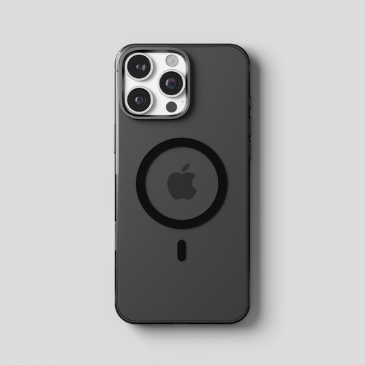 Ironclad Aura – Smoky MagSafe Transparent Shield Case for iPhone 16 pro max