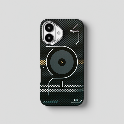 ArtiShell – Black Detachable Layer Modular MagSafe Case for IPhone 16