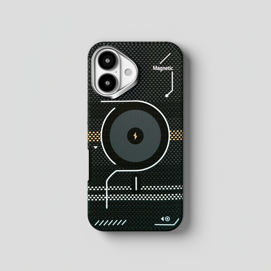 ArtiShell – Black Detachable Layer Modular MagSafe Case for IPhone 16