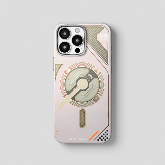 VectorEdge – Grey Modern Magsafe case for iPhone 16 pro