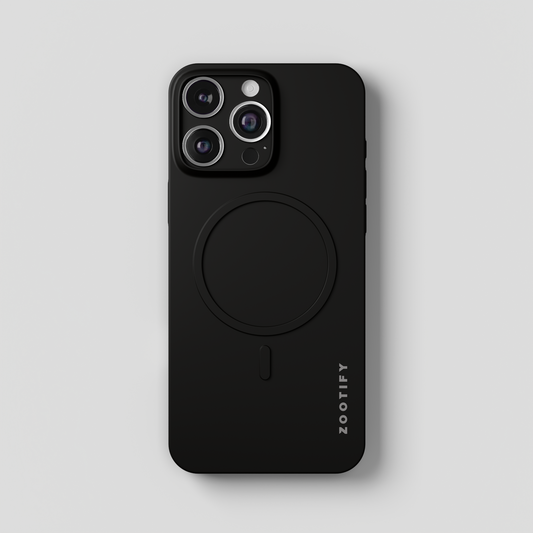 Textura – Black PaperFeel MagSafe Case for iPhone 16 pro max