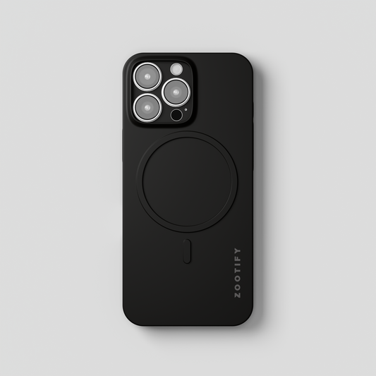Textura – Black PaperFeel MagSafe Case for iPhone 16 pro