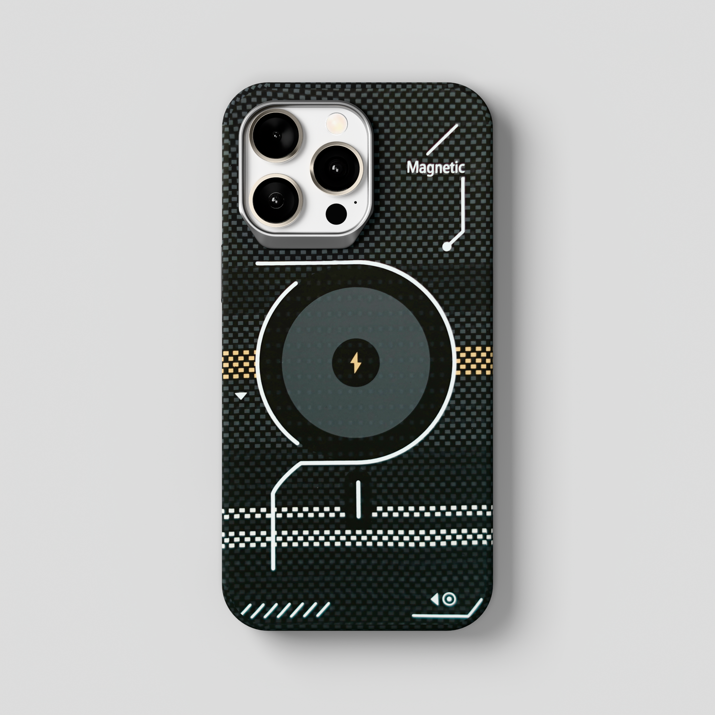 ArtiShell – Black Detachable Layer Modular MagSafe Case for iPhone 15 pro max