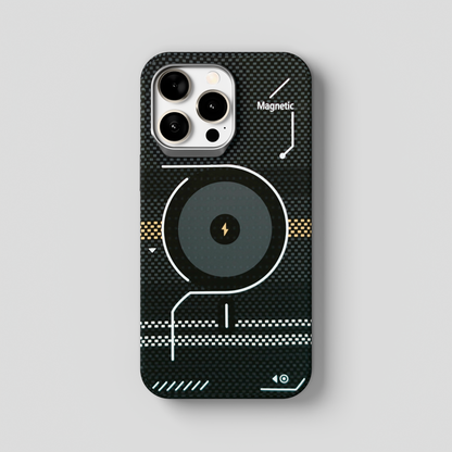 ArtiShell – Black Detachable Layer Modular MagSafe Case for iPhone 15 pro max