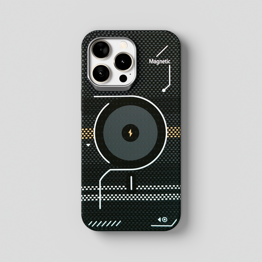 ArtiShell – Black Detachable Layer Modular MagSafe Case for iPhone 15 pro max