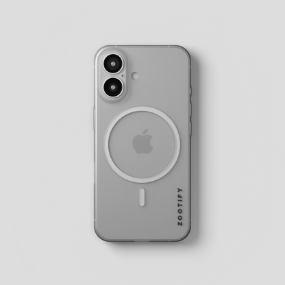 Textura – White PaperFeel MagSafe Case for iPhone 16