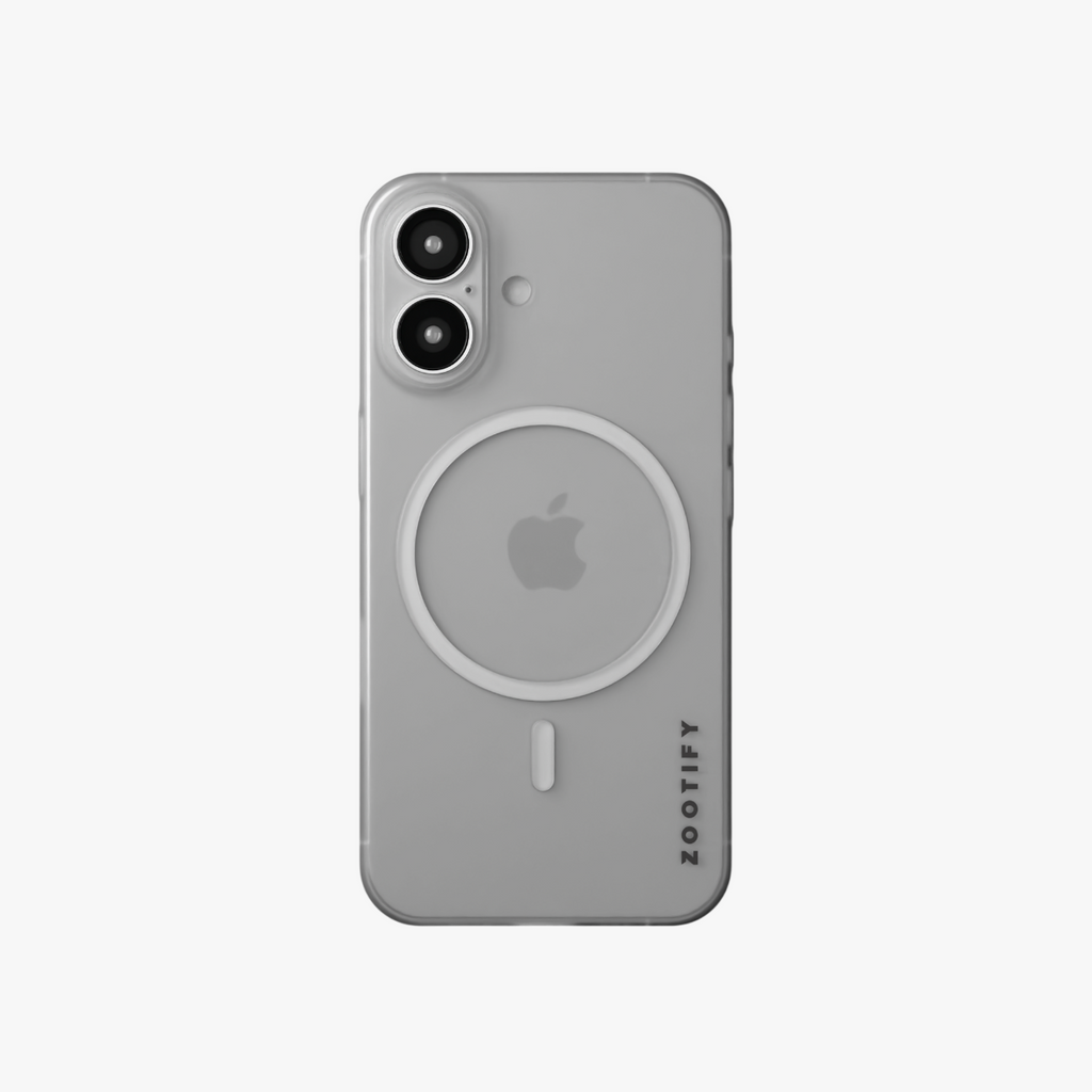 Textura – White PaperFeel MagSafe Case for iPhone 16