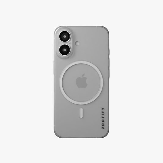 Textura – White PaperFeel MagSafe Case for iPhone 16