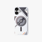 VectorEdge – White Modern Aesthetics MagSafe case for iPhone 16