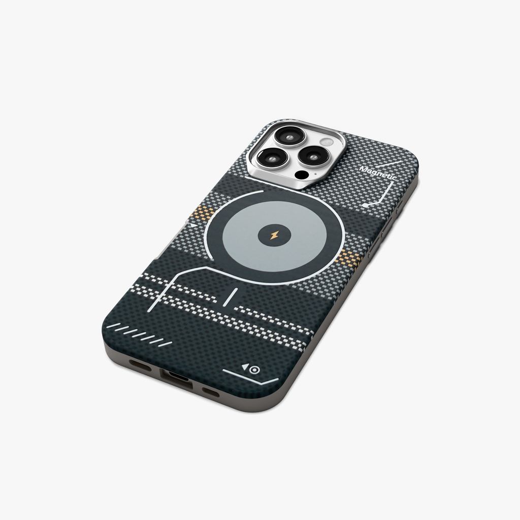 ArtiShell – Grey Detachable Layer Modular MagSafe Case for iPhone 16 pro