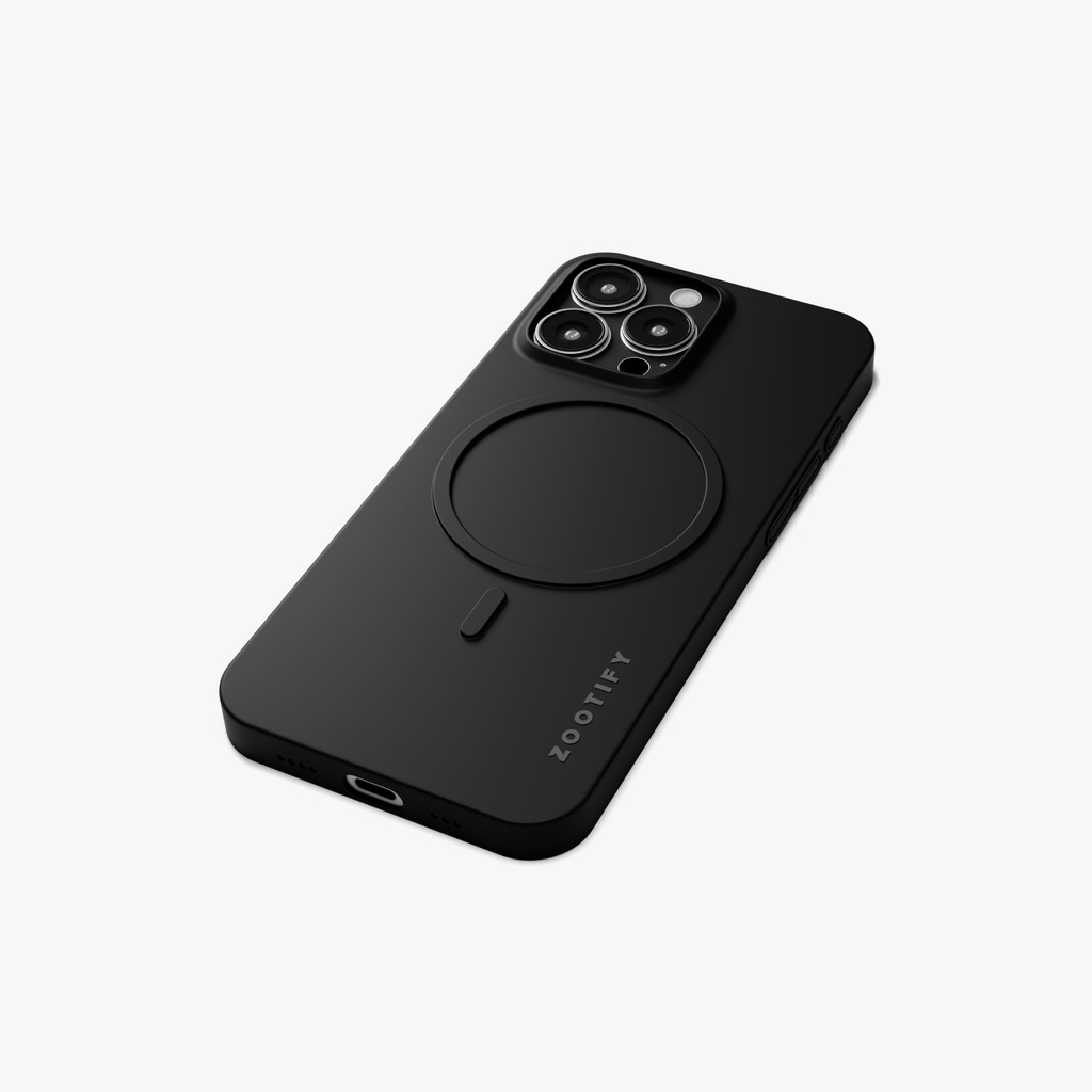 Textura – Black PaperFeel MagSafe Case for iPhone 16 pro