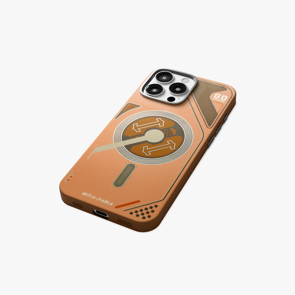 VectorEdge – Brown Modern MagSafe case for iPhone 16 pro