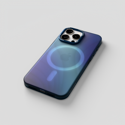 MeteorGlow – Unique Frosted Finish MagSafe Case for iPhone 15 pro max