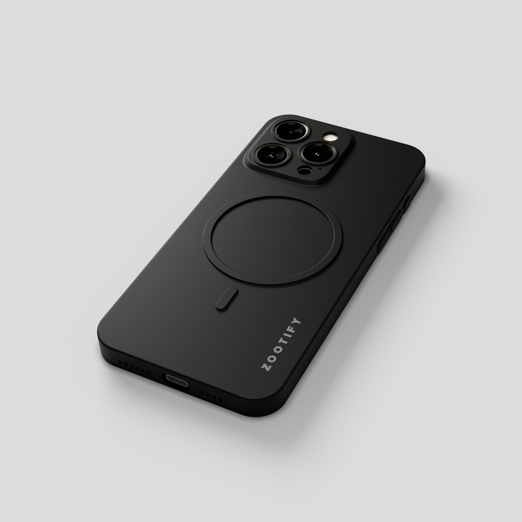 Textura – Black PaperFeel MagSafe Case for iPhone 15 pro max
