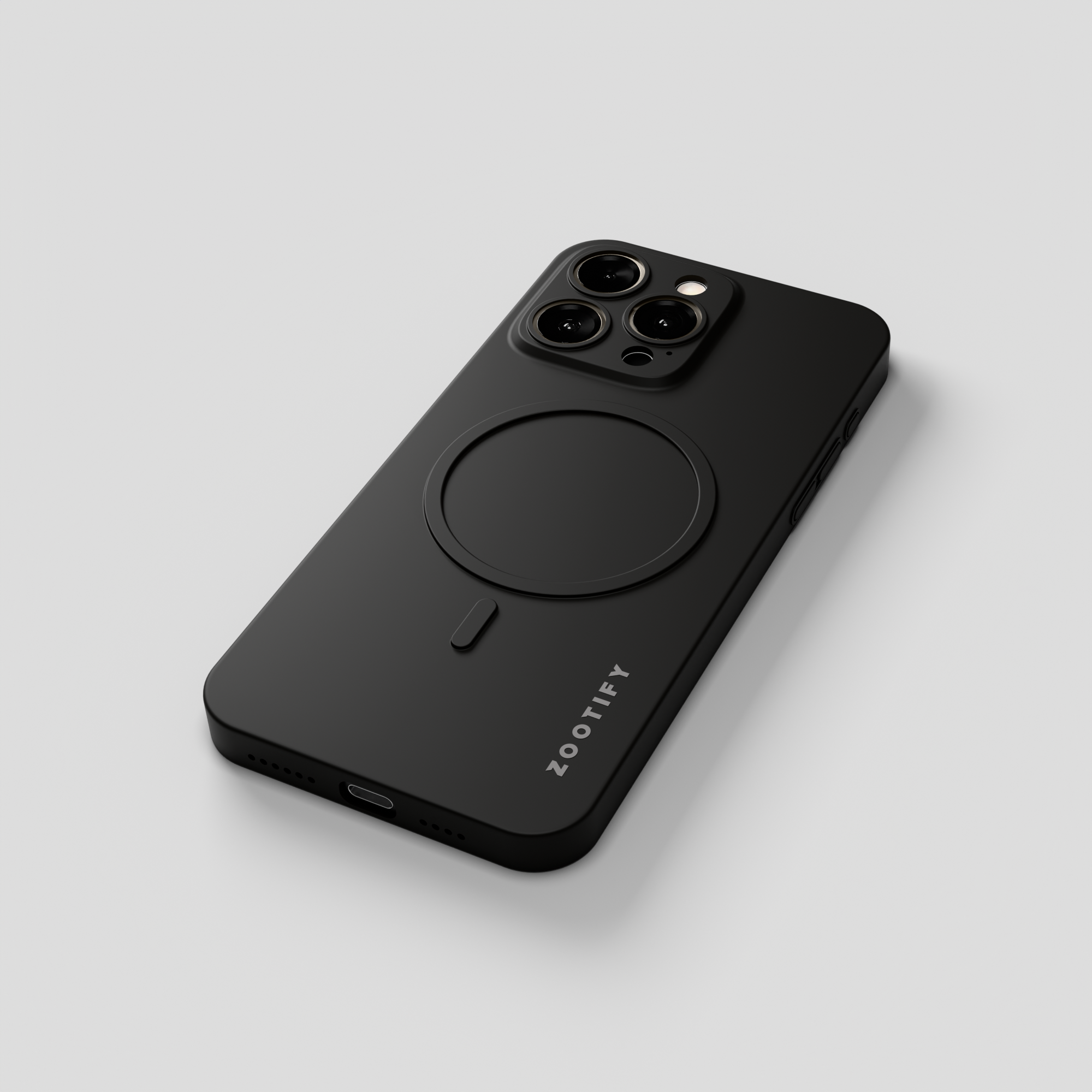 Textura – Black PaperFeel MagSafe Case for iPhone 15 pro max