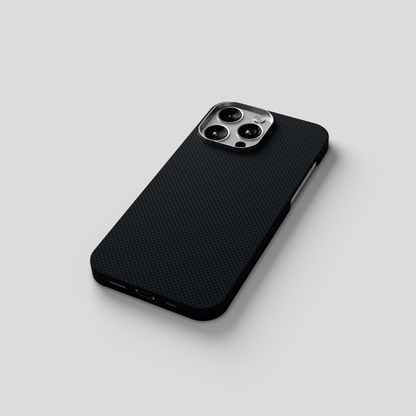 StealthForm –  Black Kevlar Shield MagSafe Case for iPhone 15 pro