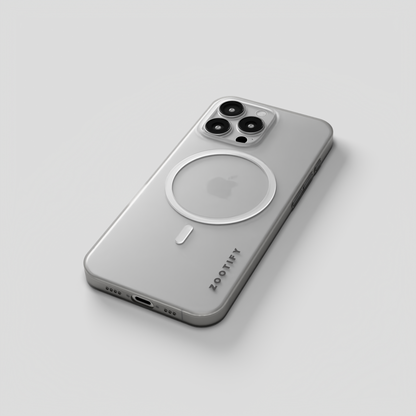 Textura – White PaperFeel MagSafe Case for iPhone 16 pro