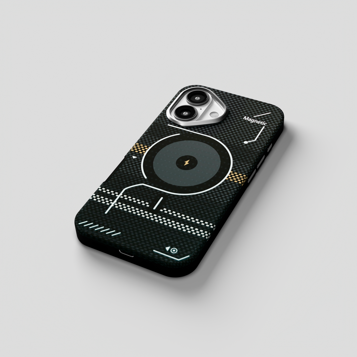ArtiShell – Black Detachable Layer Modular MagSafe Case for IPhone 16
