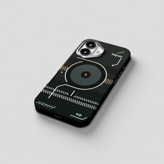 ArtiShell – Black Detachable Layer Modular MagSafe Case for IPhone 16