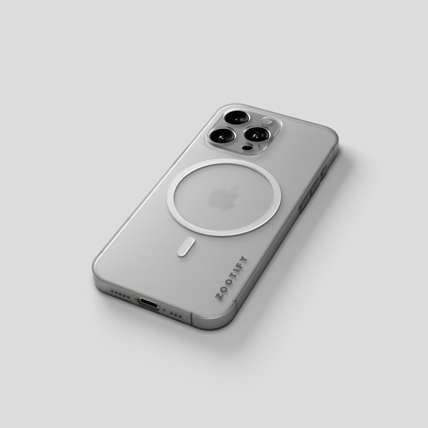 Textura –  White  PaperFeel MagSafe Case for iPhone 15 pro